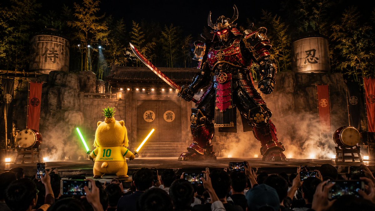AI image generated from the “Nighttime Japanese Theater Cinematic” prompt