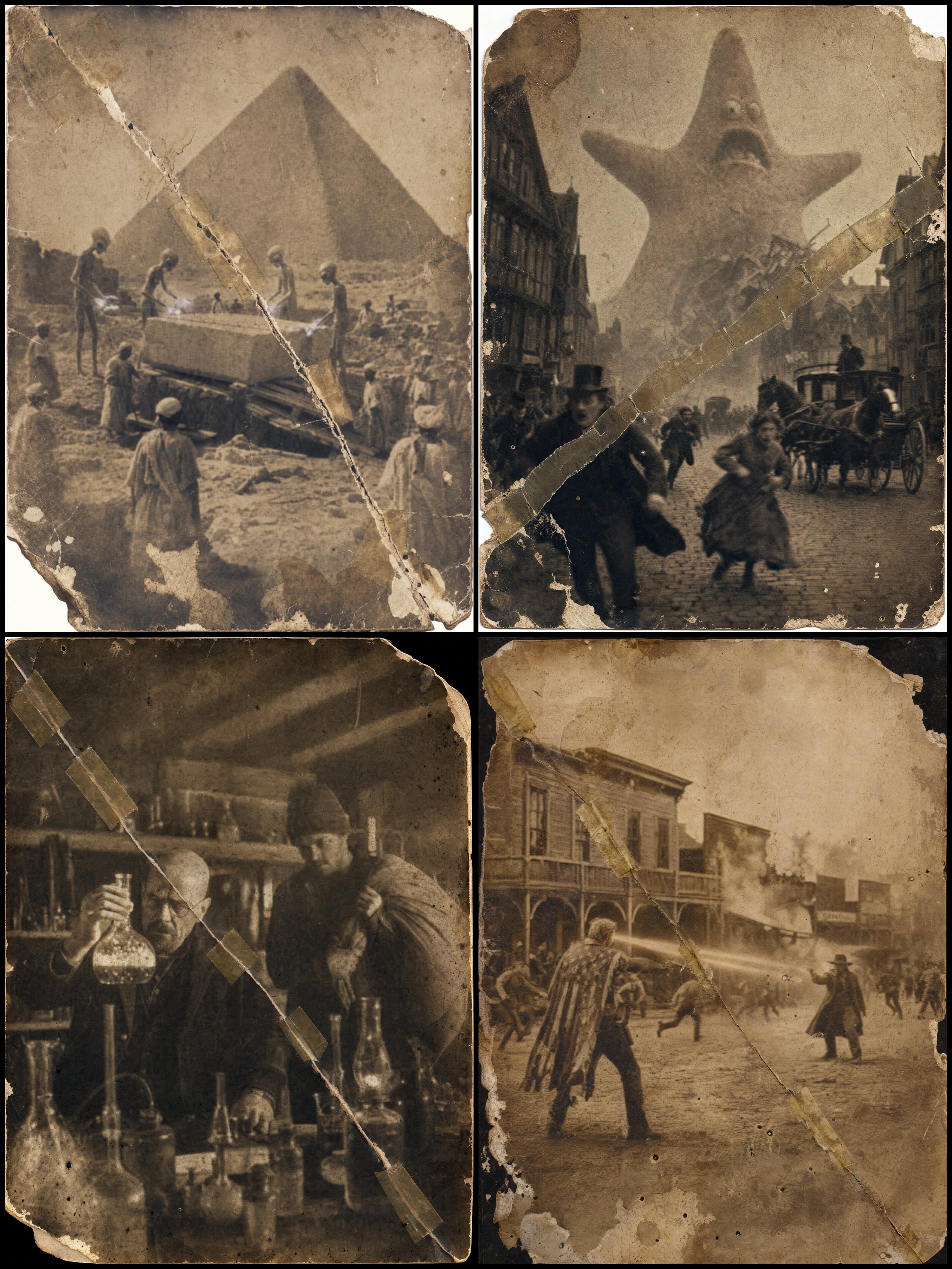 AI image generated from the “Non-Existent 1870s Vintage Photograph” prompt