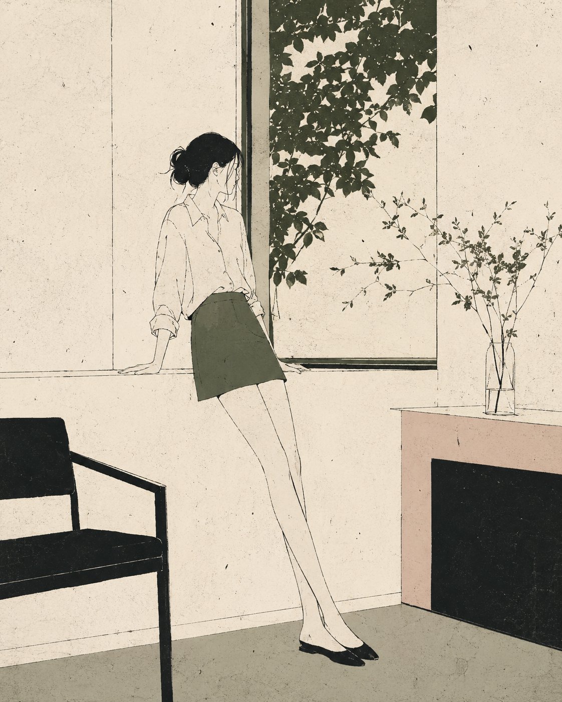 AI image generated from the “Nordic Literary Editorial Illustration” prompt