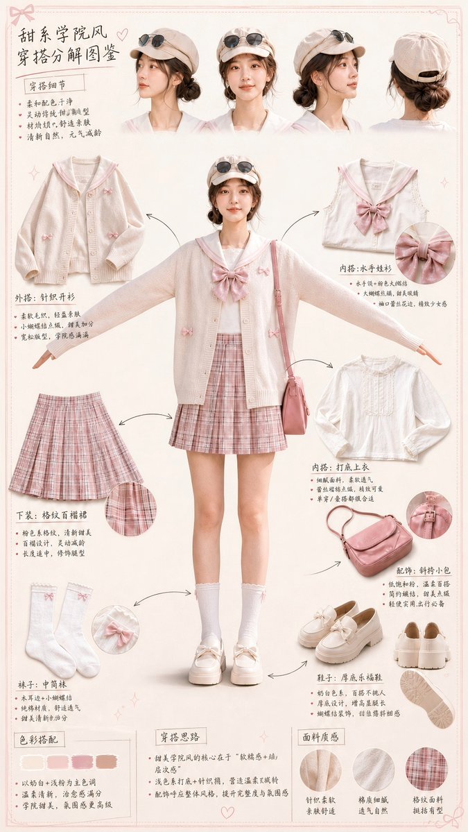 AI image generated from the “Outfit Breakdown Chart” prompt