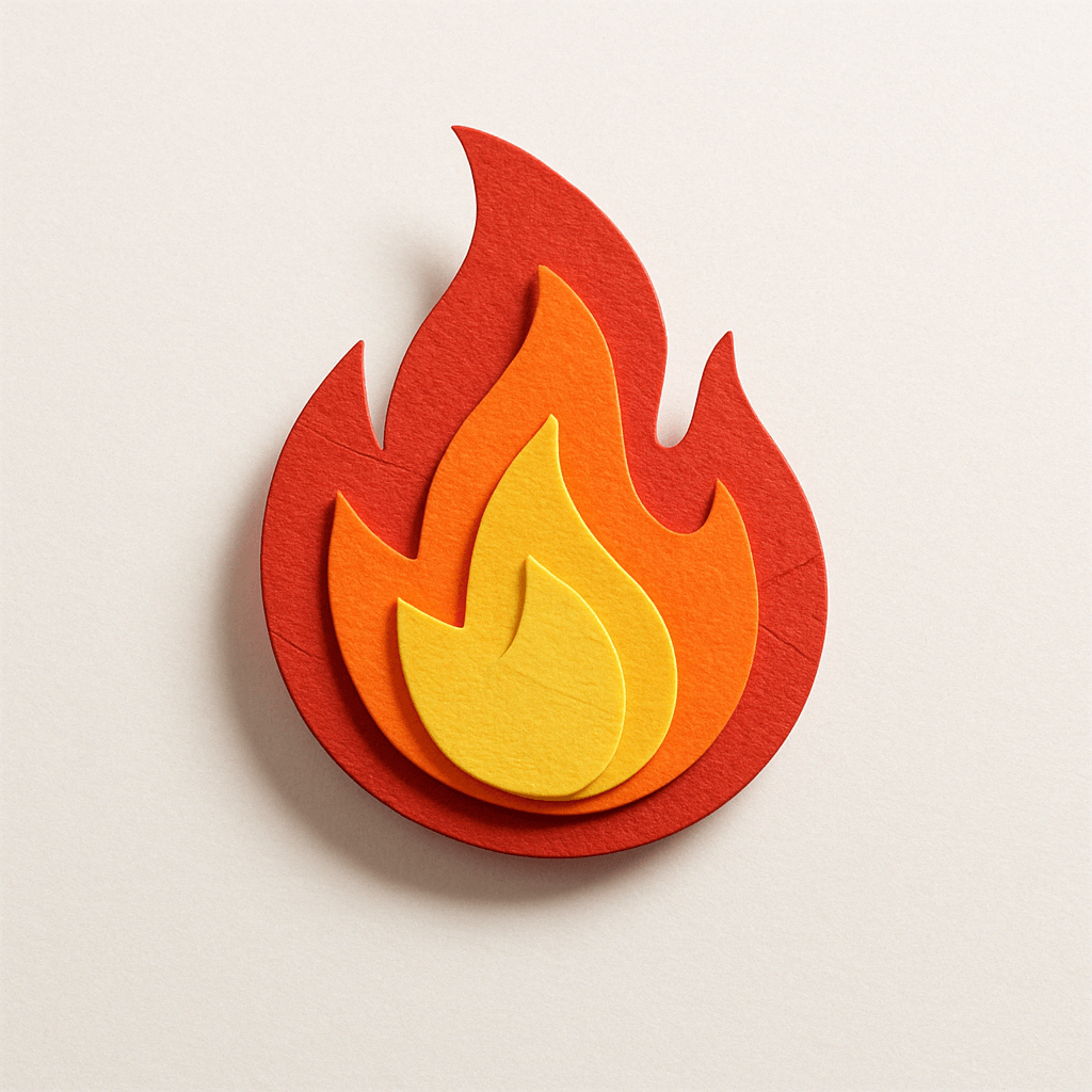 AI image generated from the “Paper-Craft Style Emoji Icons” prompt