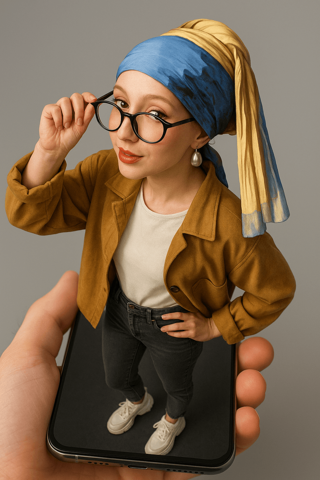AI image generated from the “Perspective 3D Pop-Out Effect” prompt