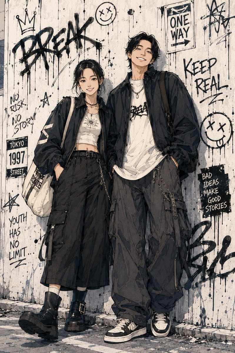 AI image generated from the “Photo to Tokyo Anime Manga Poster” prompt