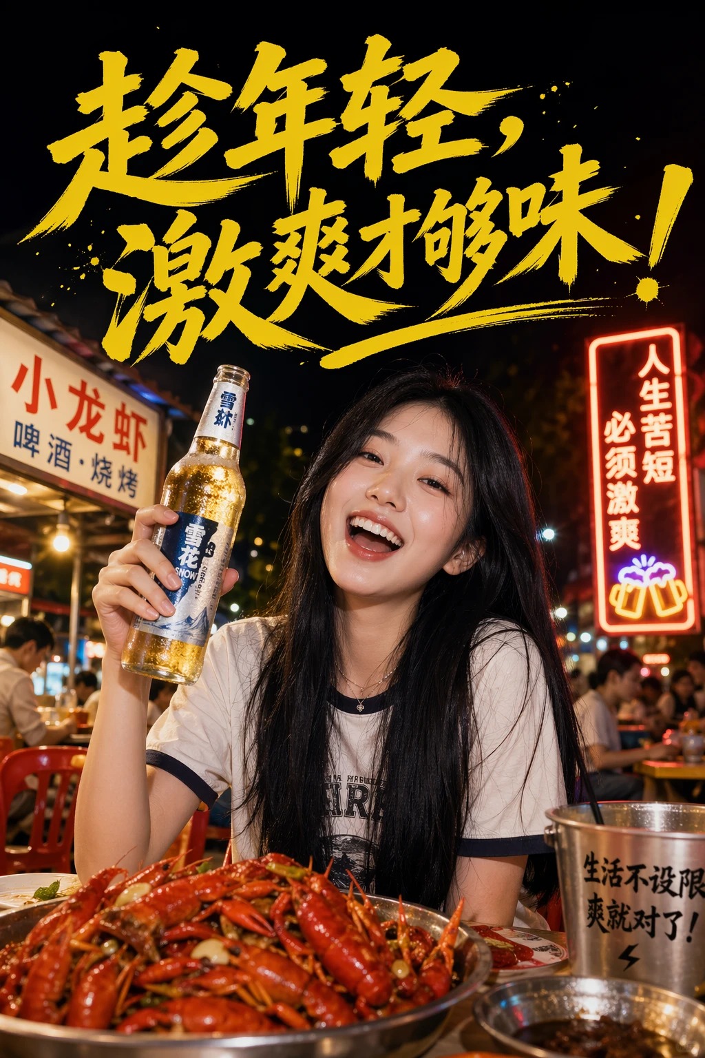AI image generated from the “主题海报版式设计” prompt