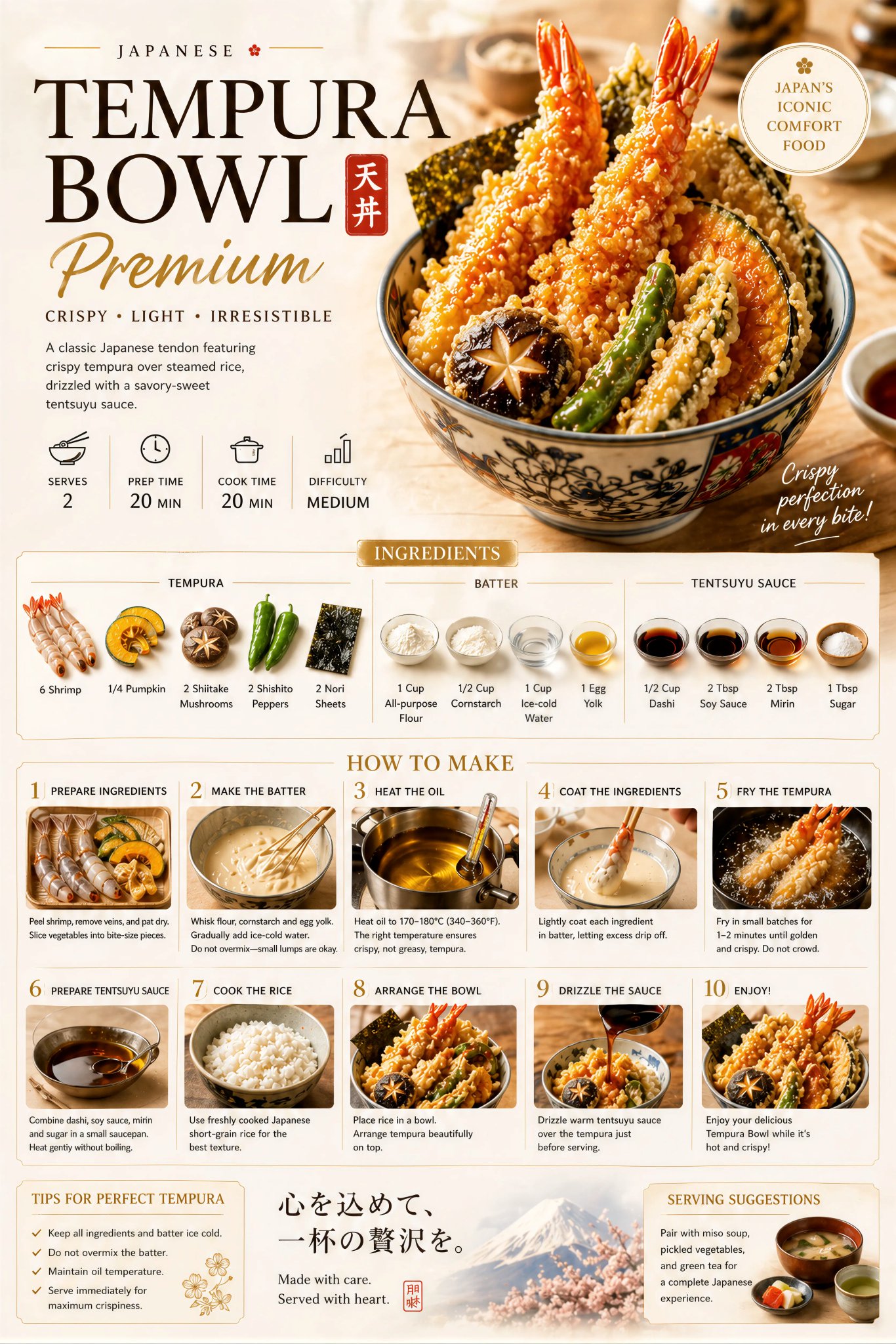 AI image generated from the “Premium Food Recipe Poster Elegant Layout” prompt