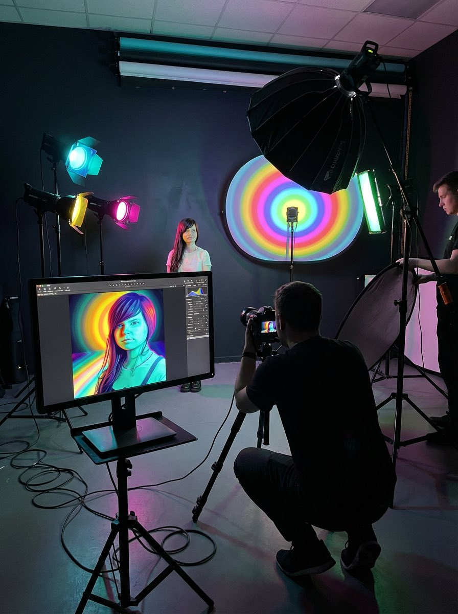 AI image generated from the “Reveal Behind-the-Scenes of Photo Creation” prompt