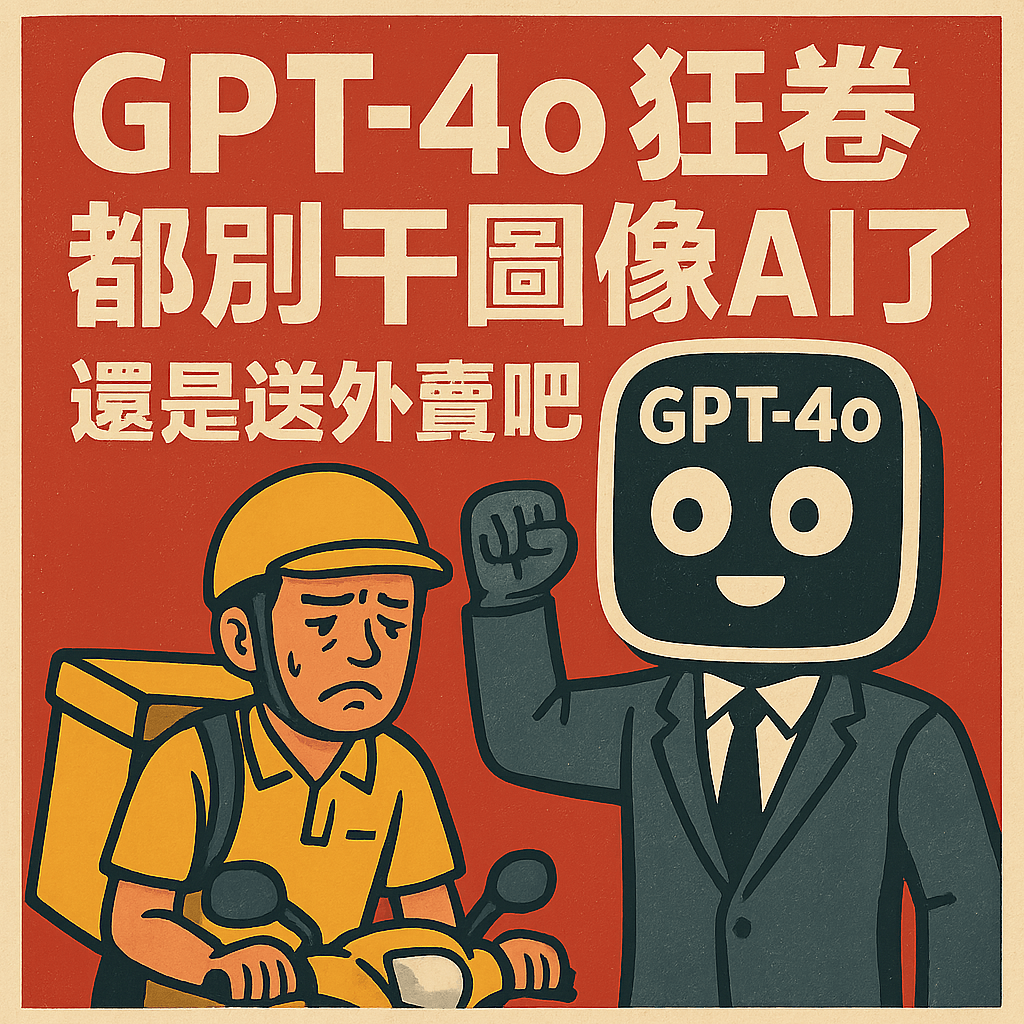 AI image generated from the “Satirical Poster Generation” prompt