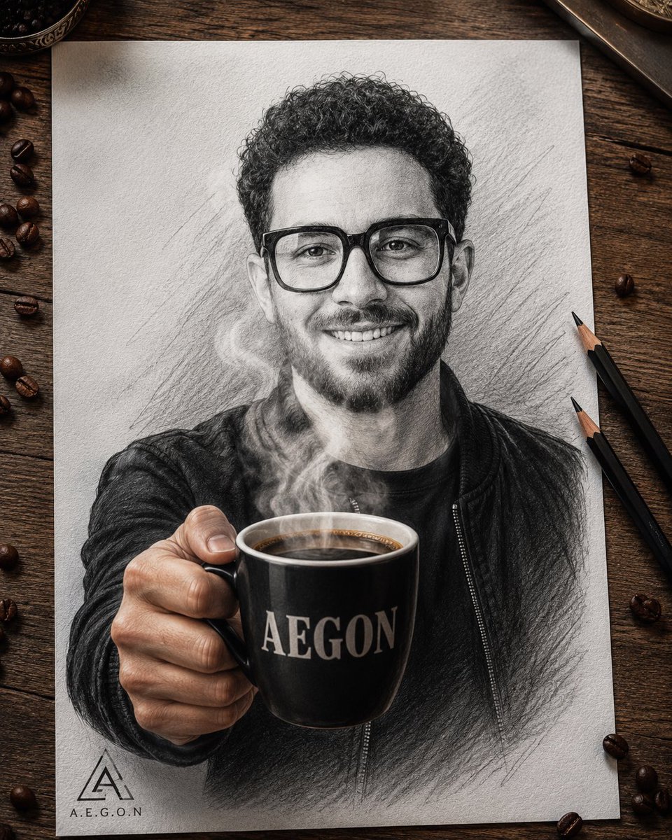 AI image generated from the “Sketch Portrait Breaking Paper” prompt
