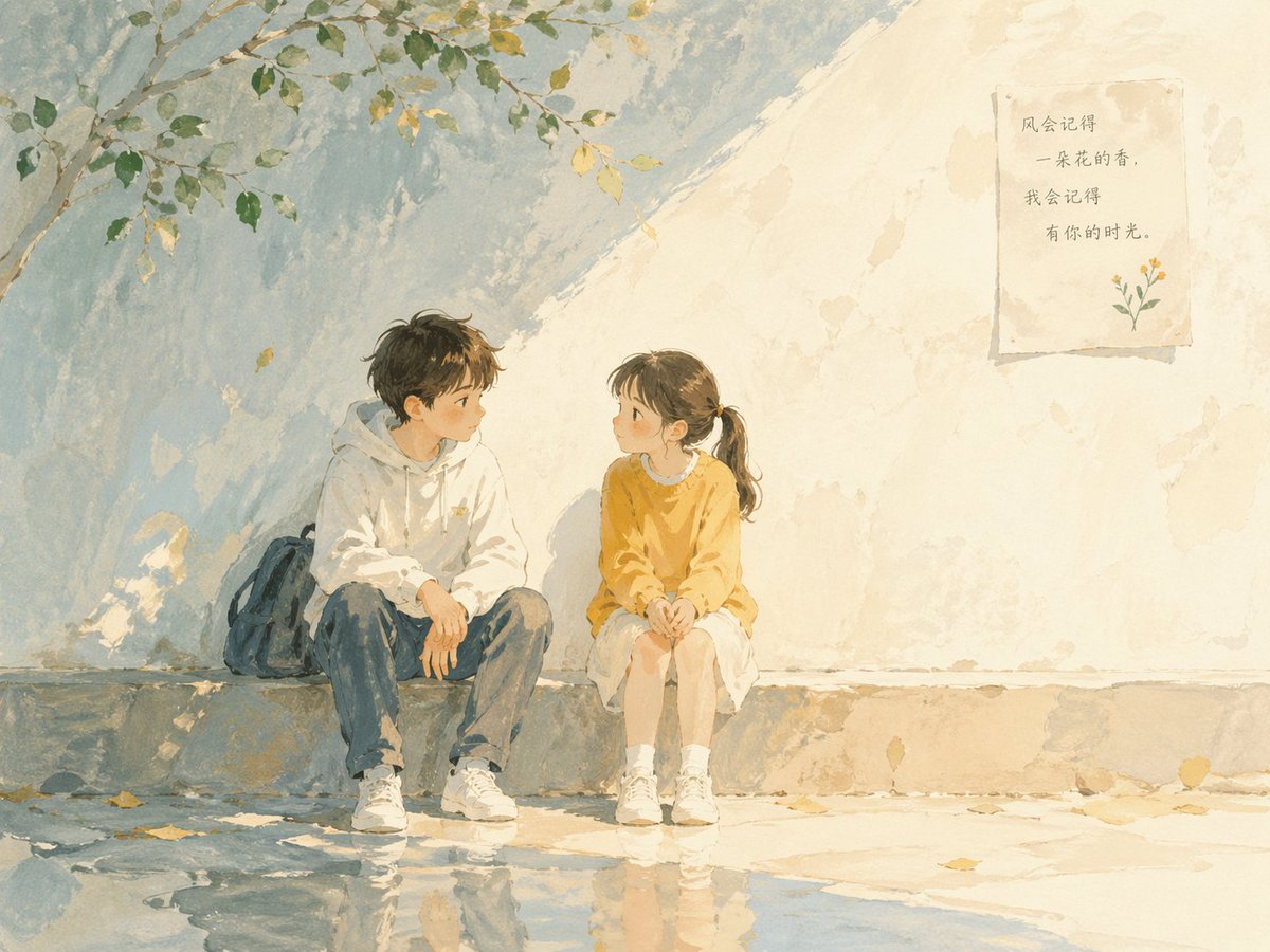 AI image generated from the “Soft poetic children's book illustration with watercolor and…” prompt