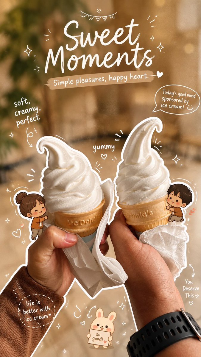AI image generated from the “Soft Serve Cozy Aesthetic” prompt