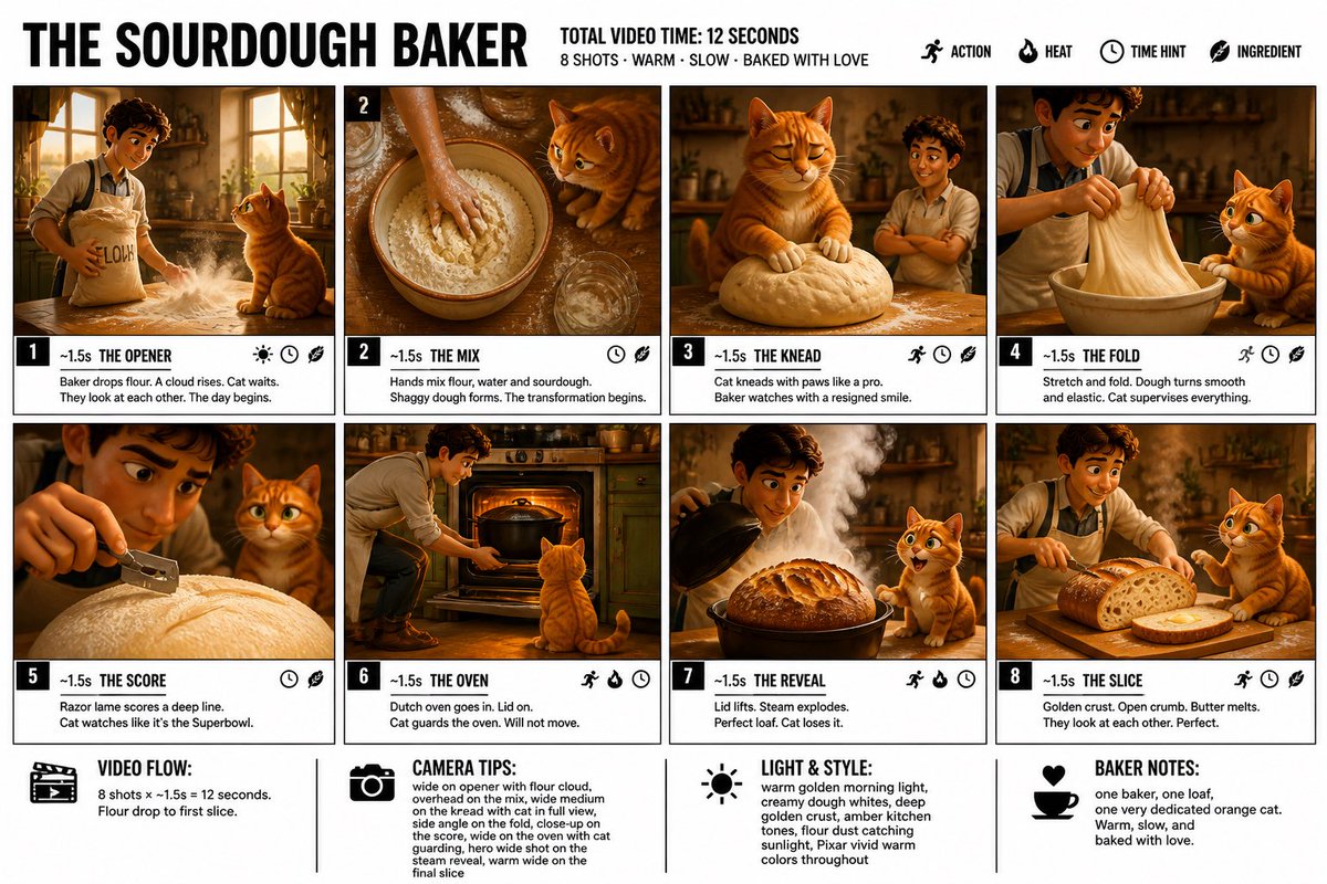 AI image generated from the “Sourdough Baker Storyboard” prompt