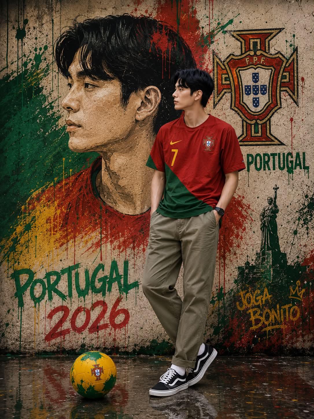 AI image generated from the “South Korea Graffiti Street Art Portrait” prompt