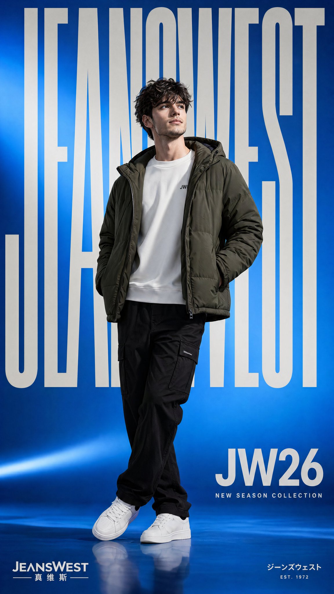 AI image generated from the “Streetwear Fashion Campaign Asian Apparel Poster” prompt