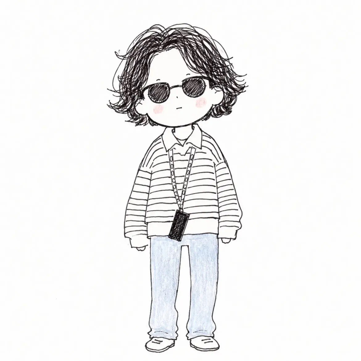 AI image generated from the “Subject from the reference image into a cute, quirky” prompt
