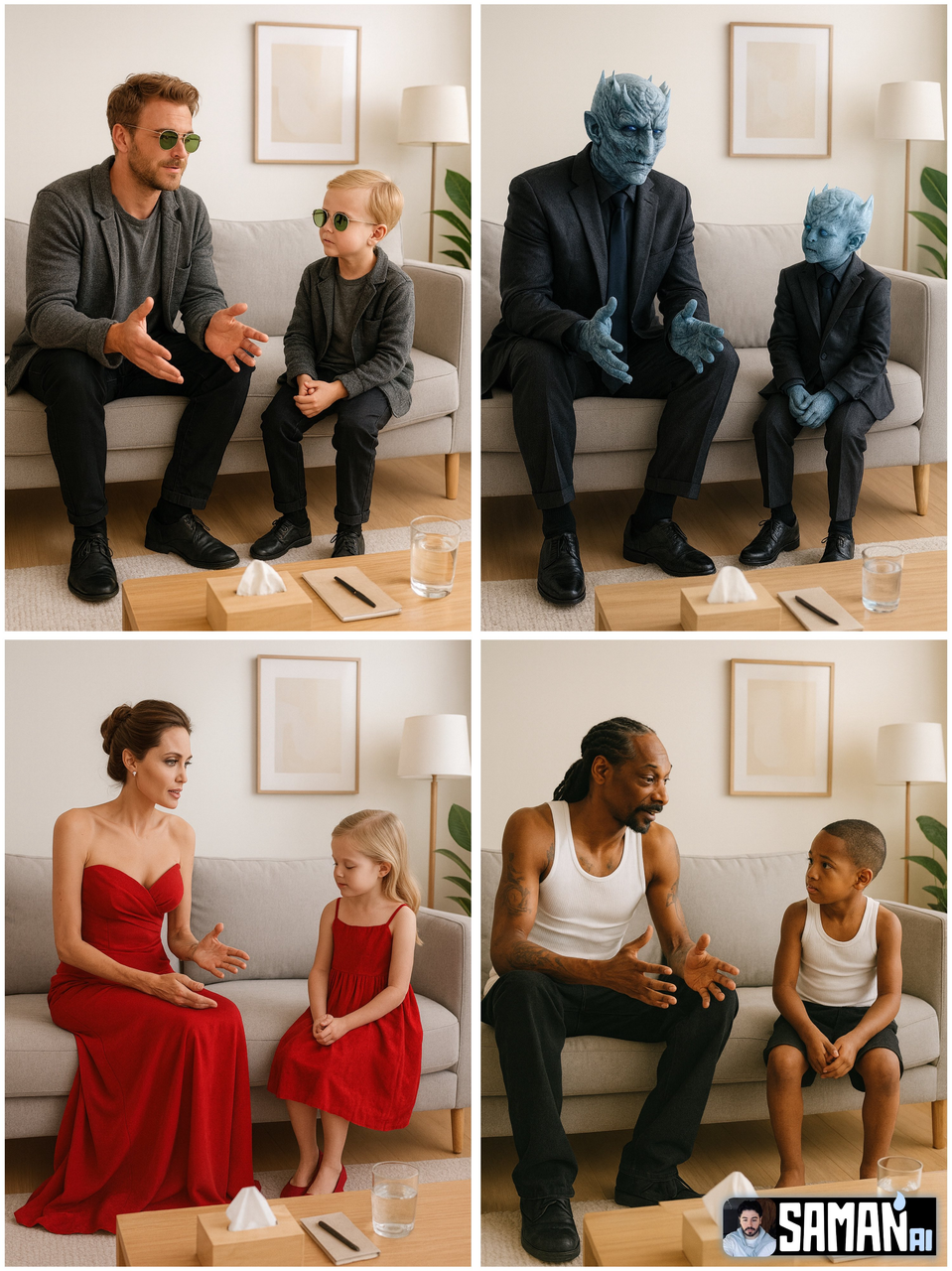 AI image generated from the “Therapy for Childhood Self” prompt