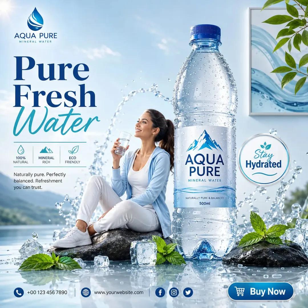 AI image generated from the “Tropical Product Ad Poster” prompt