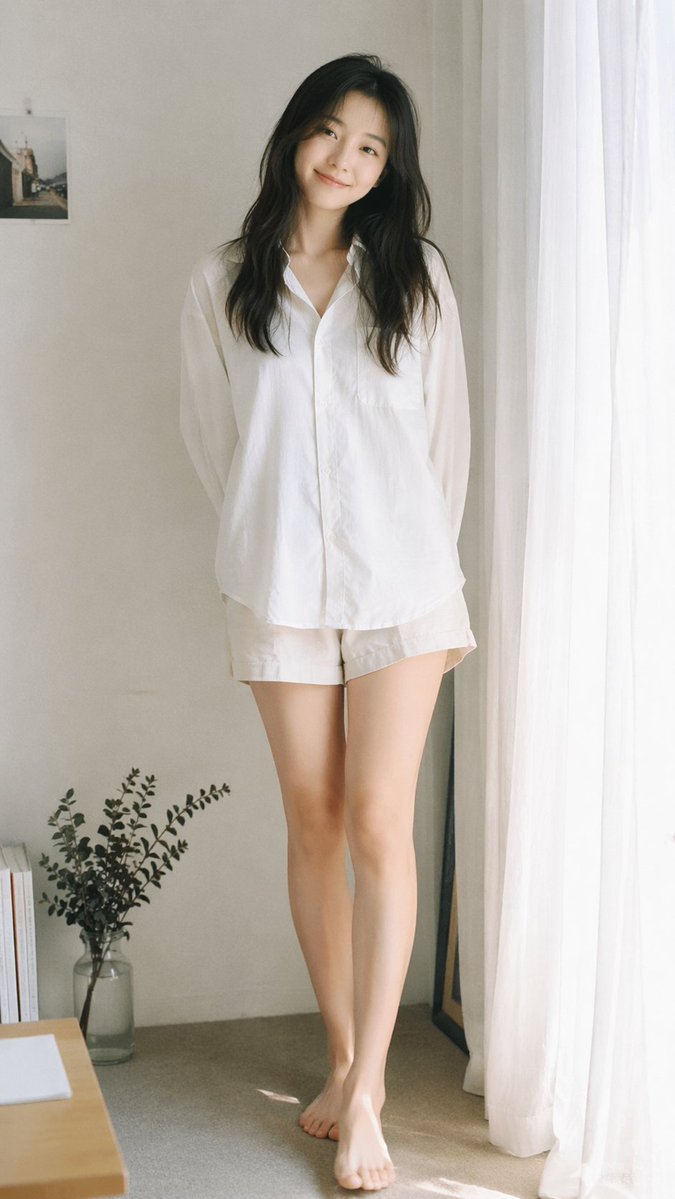 AI image generated from the “窗边日系胶片女孩” prompt