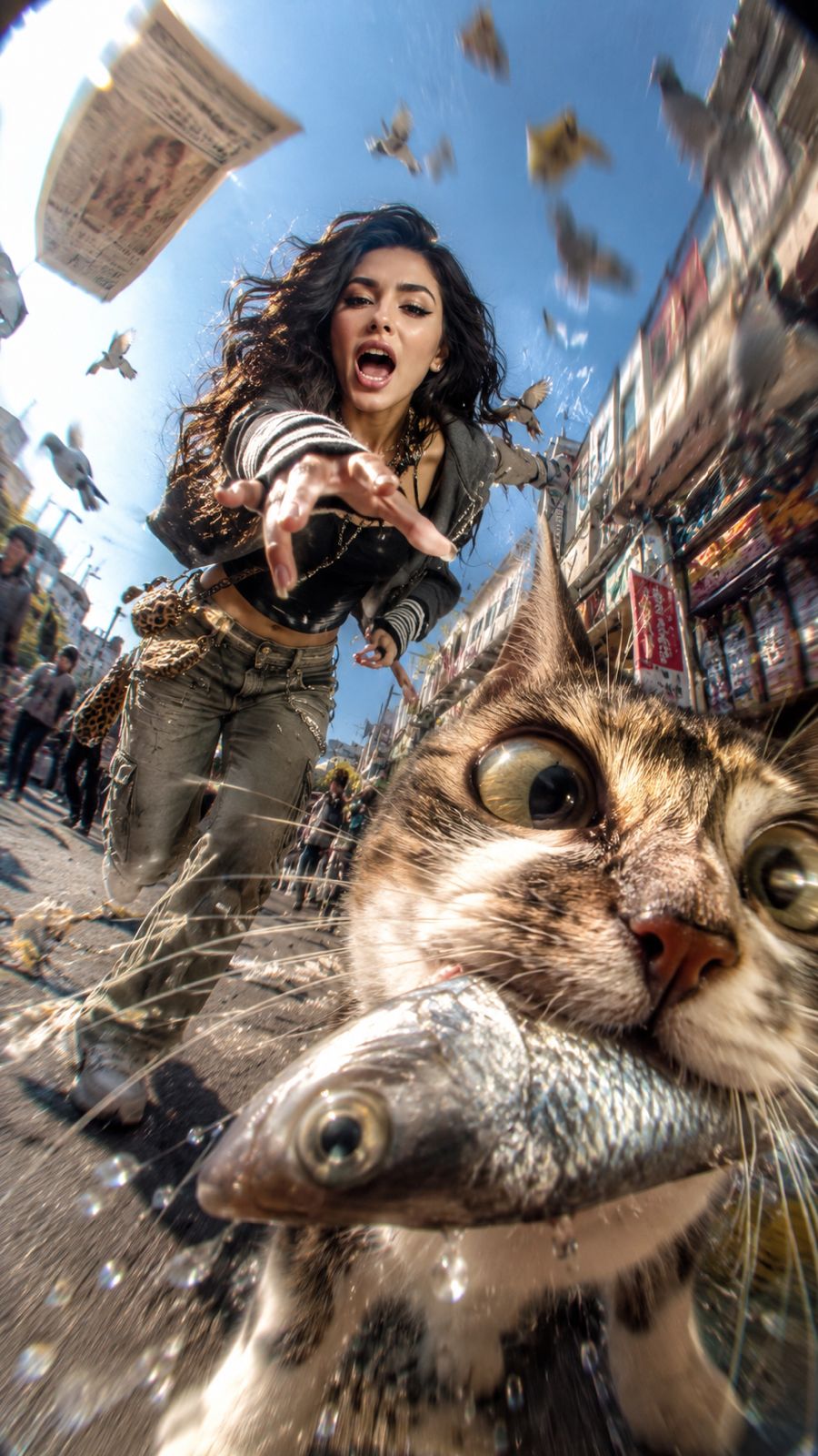 AI image generated from the “Use the uploaded reference image as the exact identity base” prompt