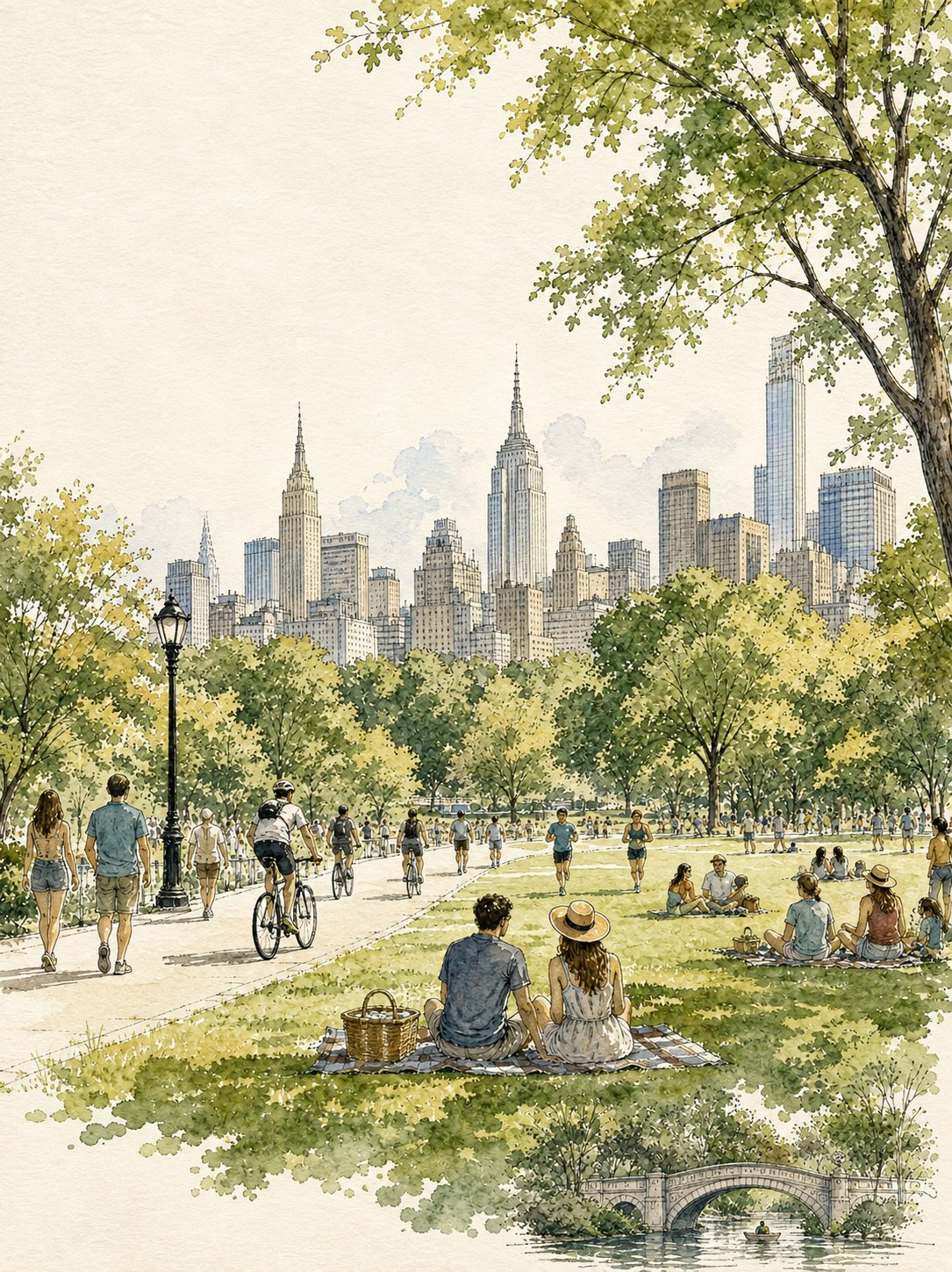 AI image generated from the “Vertical editorial travel illustration inspired by vintage” prompt