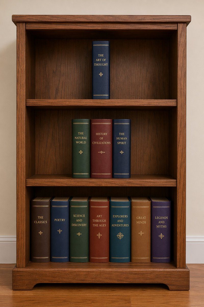 AI image generated from the “Wooden Bookshelf Prompt Test” prompt