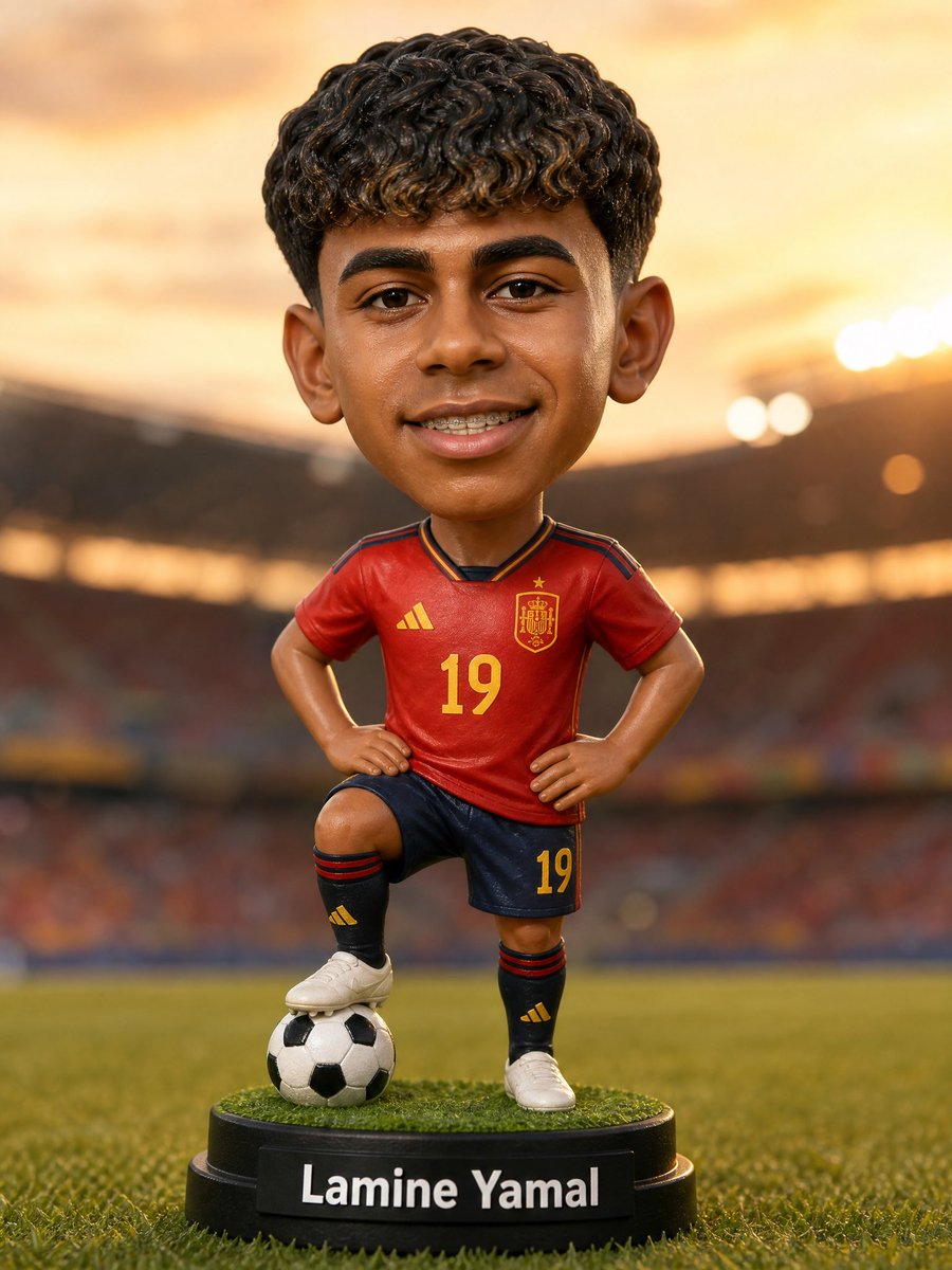 AI image generated from the “World Cup Bobblehead Figure” prompt